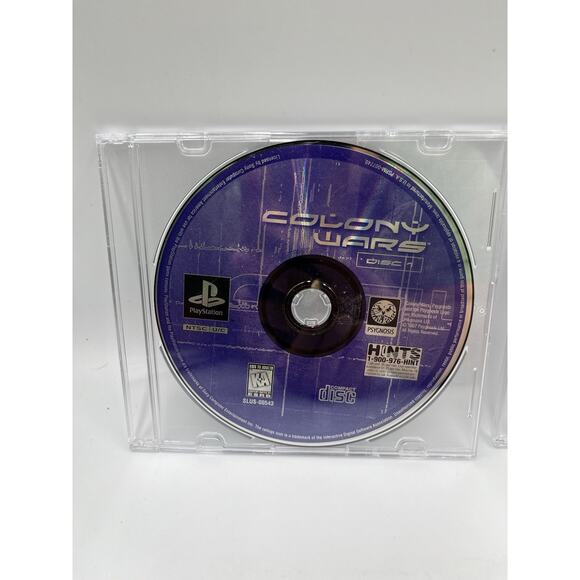 Colony Wars (PS1, 1997) Disc Only 1 & 2 - Picture 4 of 7